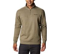 Columbia Men's Hart Mountain II Half Zip Pullover Sweater, Stone Green Heather, L