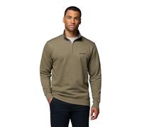 Columbia Men's Hart Mountain II Half Zip Pullover Sweater, Stone Green Heather, XXL