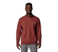 Columbia Men's Hart Mountain II Half Zip, Spice Heather, Medium