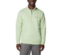 Columbia Men's Hart Mountain Ii Half Zip Sweater, Sage Leaf Heather, L