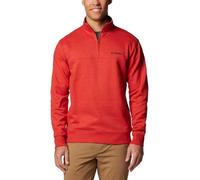 Columbia Men's Hart Mountain Ii Half Zip Sweater, Sail Red Heather, XXL