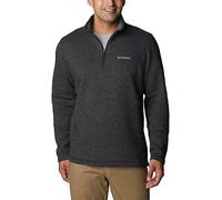 Columbia Men's Hart Mountain Iii Half Zip Hiking Shirt, Black Heather, 3X