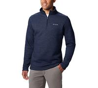 Columbia Men's Hart Mountain Iii Half Zip Sweater, Collegiate Navy Heather, M