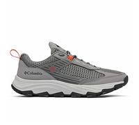 Columbia Men's Hatana Breathe low rise hiking shoes, Grey (Ti Grey Steel x Red Quartz), 11 UK