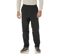 Columbia Men's Hazy Trail Rain Pant Hiking, Black, Large