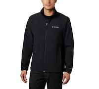 Columbia Men's Heather Canyon Non Hooded Jacket Softshell Jacket, Black x Spring 23, Size S