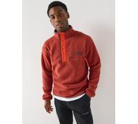 Columbia Mens Helvetia II 1/2 Snap Fleece, Red, Size 2Xl, Men Red