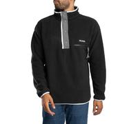 Columbia Men's Helvetia II Half Snap Fleece, Black