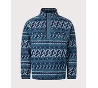 Columbia - Half-pressured printed Fleeces - Helvetia II Printed Half Snap Fleece Everblue Knitknot for Men - Size S - Blue Blue S