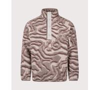 Columbia - Helvetia II Printed Half Snap Fleece - Fleece jumper size M, brown