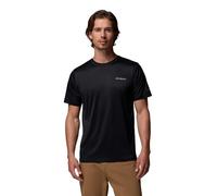 Columbia Men's Hike Crewneck Short Sleeve T-Shirt Black