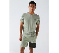 Columbia Men's T-Shirt Hike Crew Technical Short Sleeve Safari L