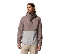 Columbia Men's Hikebound 2 Jacket, Waterproof Rain Jacket, Iron/Flint Grey, Medium