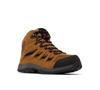 Columbia - Crestwood II Mid Waterproof Hiking Shoe - Brown Mountain Red Size 10.5 UK - Men