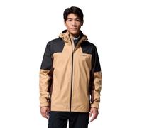 Columbia Men's Inner Limits Iii Jacket Rain, Canoe/Black/Tobacco, M