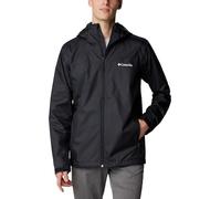Columbia Men's Inner Limits Jacket, Waterproof Rain Jacket, Black, Size XL