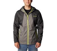 Columbia Men's Inner Limits Jacket, Waterproof Rain Jacket, City Grey/Shark, Size M
