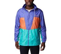 Columbia Men's Jacket-2036873 Jacket, Light Aqua, Desert Orange, Purple Lotus, M