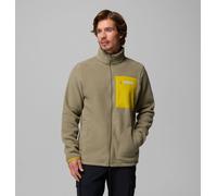 "Columbia - Men's Jasper Ridge™ Pebbled Fleece Jacket - Stone Green