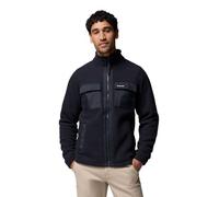 Columbia Men's Juniper Peak Full Zip Fleece, Full Zip Fleece Jacket, Black, XX-Large