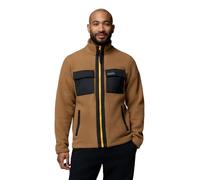 Columbia Men's Juniper Peak Full Zip Fleece, Full Zip Fleece Jacket, Delta/Black, Medium