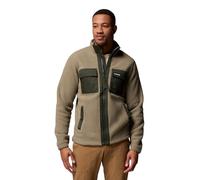 Columbia Men's Juniper Peak Full Zip Fleece, Full Zip Fleece Jacket, Stone Green/Greenscape, XX-Large
