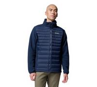 Columbia Men's Juniper Peak Hybrid Jacket, Puffer Down Jacket, Collegiate Navy, XXL