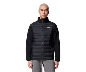 Columbia Men's Juniper Peak Hybrid Jacket, Puffer Jacket, Black, Small