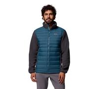 Columbia Men's Juniper Peak Hybrid Jacket, Puffer Jacket, Everblue/Shark, X-Large