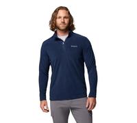 Columbia Men's Klamath Range Ii Half Zip Hiking Shirt, Collegiate Navy Solid, M