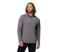 Columbia Men's Klamath Range Ii Half Zip Pullover Sweater, City Grey, Shark, XXL