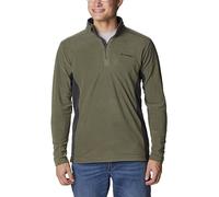 Columbia Mens Klamath Range Ii Half Zip, Stone Green/Shark, Medium