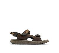 Columbia Men's Konos Hiker 3-Strap, Sports and Outdoor Sandals, Cordovan/Mud, 8
