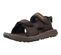 Columbia Men's Konos Hiker 3-Strap, Sports and Outdoor Sandals, Cordovan/Mud, 6