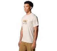 Columbia Men's Kwick Hike Back Graphic Short Sleeve Tee - Brown, Brown, Size M, Men Brown