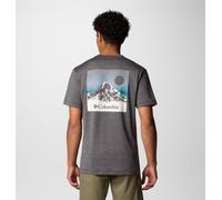 "Columbia - Men's Kwick Hike™ Technical Graphic T-Shirt - Black Heather