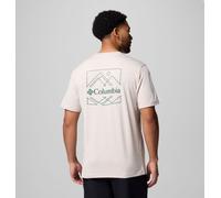 "Columbia - Men's Kwick Hike™ Technical Graphic T-Shirt - Dark Stone Heather