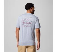"Columbia - Men's Kwick Hike™ Technical Graphic T-Shirt - Tradewinds Grey Heather