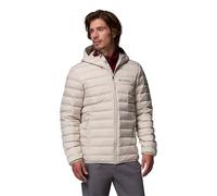 Columbia Men's Lake 22 2 Down Hooded Jacket, Hooded Puffer Down Jacket, Dark Stone, Medium