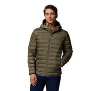 Columbia Men's Lake 22 2 Down Hooded Jacket, Hooded Puffer Down Jacket, Stone Green, Medium