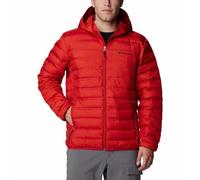 Columbia Men's Lake 22 2 Down Hooded Jacket, Sail Red, L