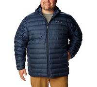 Columbia Lake 22 Down Hooded Jacket Mens Down Jacket - Collegiate Navy Small