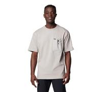 Columbia Men's Landroamer Pocket T-Shirt Hiking, Flint Grey, Large