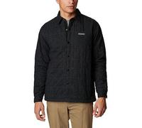 Columbia Men's Landroamer Quilted Shirt Jacket, Black, Size L, Men Black