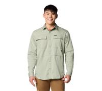 Columbia Men's Landroamer Twill Long Sleeve Shirt, Safari, XS