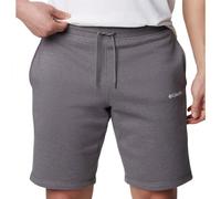 Columbia Men's Logo Fleece Short, City Grey Heather, M