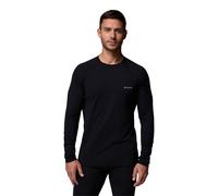 Columbia Men's Long Sleeve Baselayer, Midweight Stretch Black