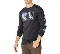 Columbia Men's Long Sleeve Tee Shirt Outdoors Fishing Camping Hiking, Columbia Navy with Sail, Large