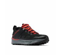 Columbia Men's Low Hiking Shoes, Facet 75 Outdry Black Fiery Red