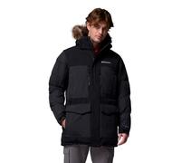 Columbia Men's Marquam Peak Fusion Water Repellent Thermal Parka Small Black